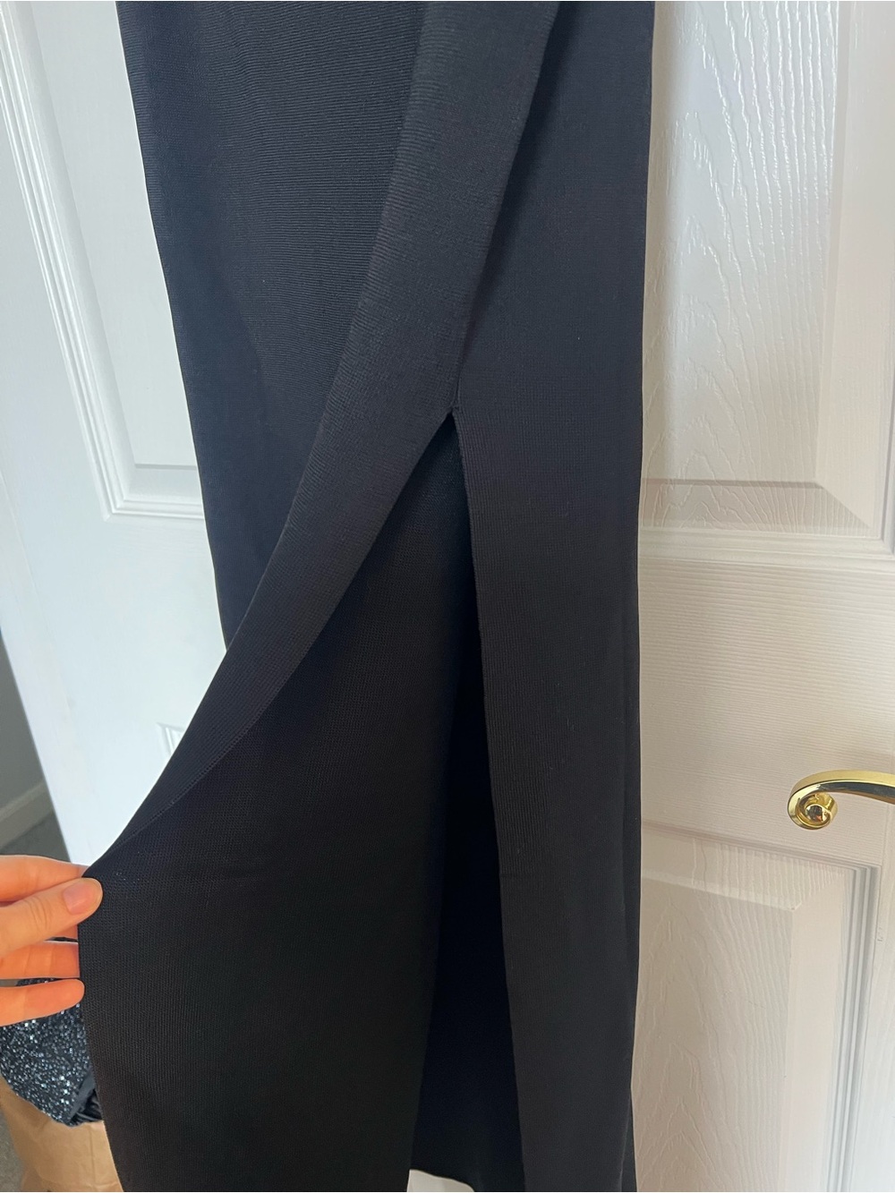 NWT SAME LA Black Maxi Skirt - Picture 5 of 6
